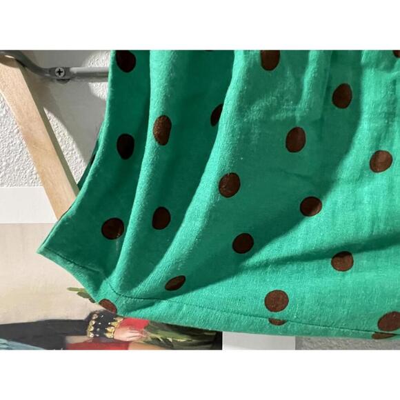 Zara Linen Blend Skirt Size M - Picture 3 of 6